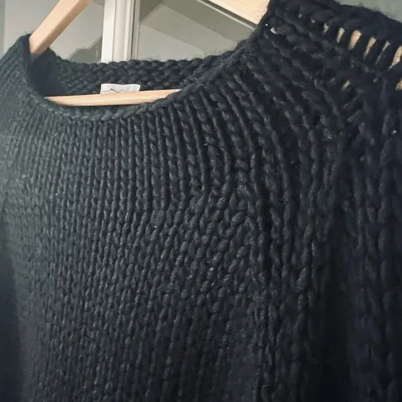 Johnny Was CALME CHUNKY FUNNEL NECK SWEATER- size XXL