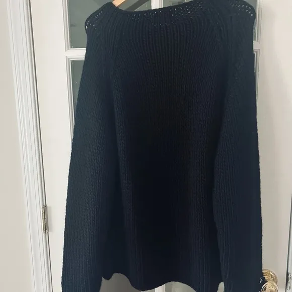 Johnny Was CALME CHUNKY FUNNEL NECK SWEATER- size XXL