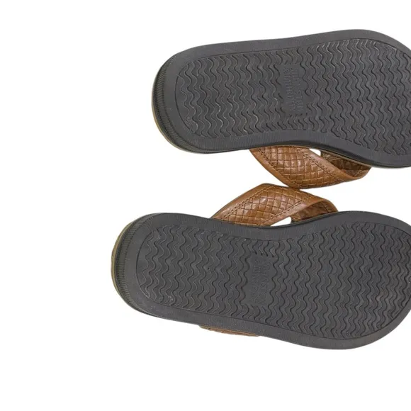 Johnston &amp; Murphy Brown Leather Sandals Size 9