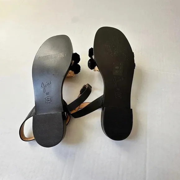 Joie Paciencia slingback Pom Pom Sandals size 36