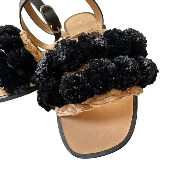Joie Paciencia slingback Pom Pom Sandals size 36