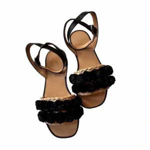 Joie Paciencia slingback Pom Pom Sandals size 36
