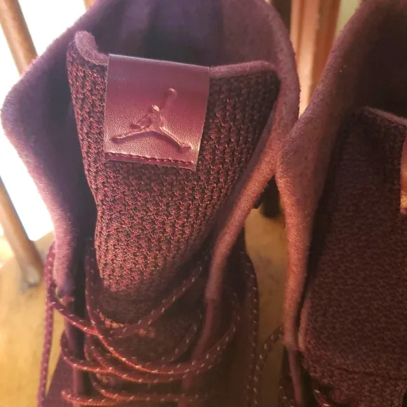 Jordan Event Waterproof Burgundy High-Top Boots.