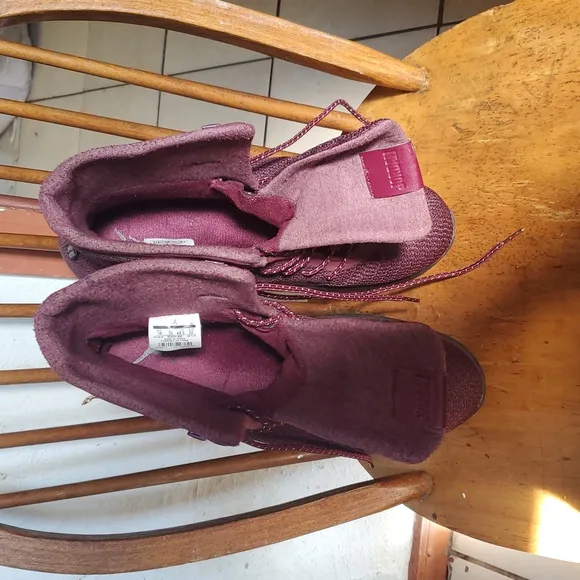 Jordan Event Waterproof Burgundy High-Top Boots.