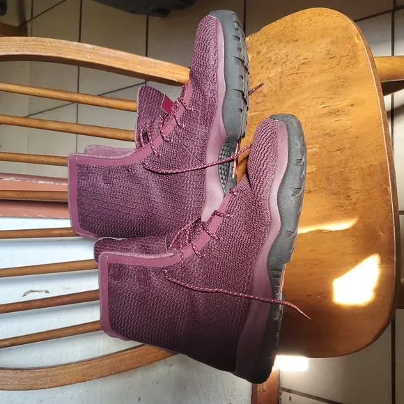 Jordan Event Waterproof Burgundy High-Top Boots.