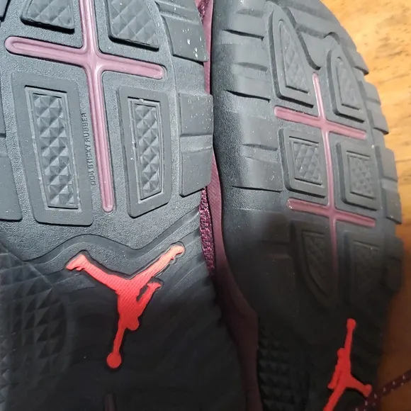 Jordan Event Waterproof Burgundy High-Top Boots.