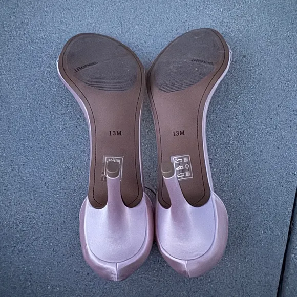 J.Renee heels sandals satin Strappy stilettos women’s pastel pink NEW j. Renee