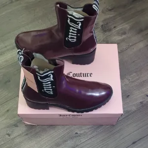 Juicy Couture Burgundy Ankle Boots