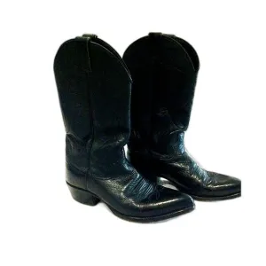 Justin Imperfect Men’s Classic Western Boots. Size 9 1/2 D Color Black