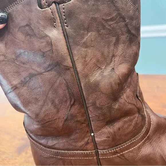 Justin Jackson 10&quot; Roper Chesnut boot