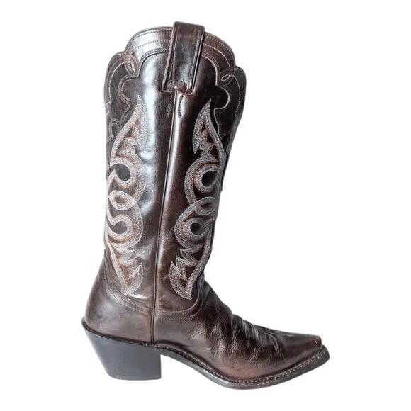 JUSTIN BOOTS Women's Classic L430 Testa Torino Western Boot Size 8B