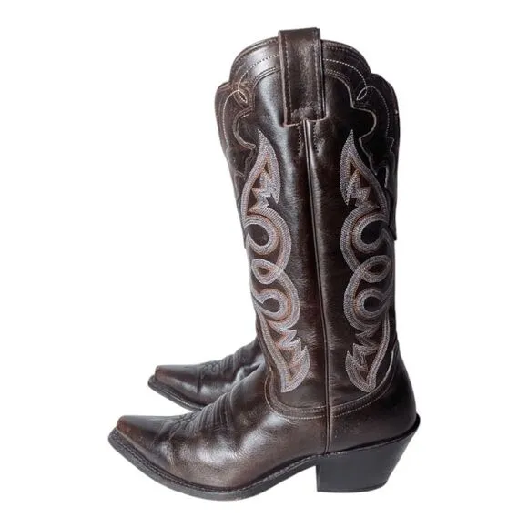 JUSTIN BOOTS Women's Classic L430 Testa Torino Western Boot Size 8B