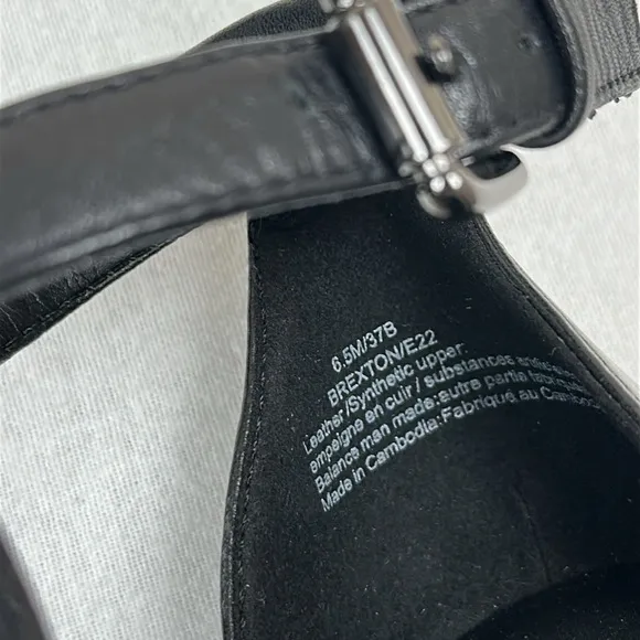 KARL LAGERFELD PARIS Women's Brexton Black Dress Sandals, Size 6.5