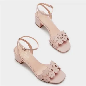 Kate Spade Daisy Floral Chunky Heel Sandals
