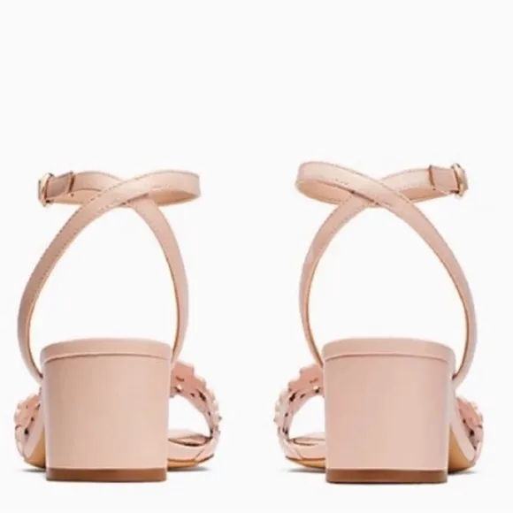 Kate Spade Daisy Floral Chunky Heel Sandals