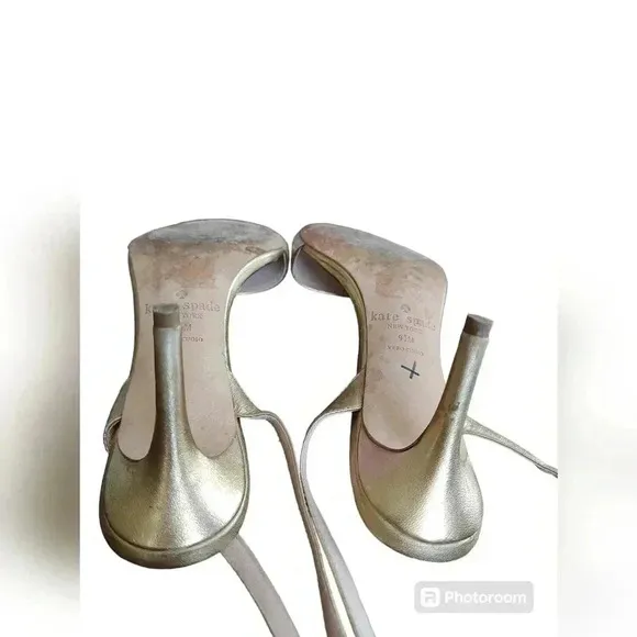 Kate Spade Jasmyne Sandals, Metallic Nappa