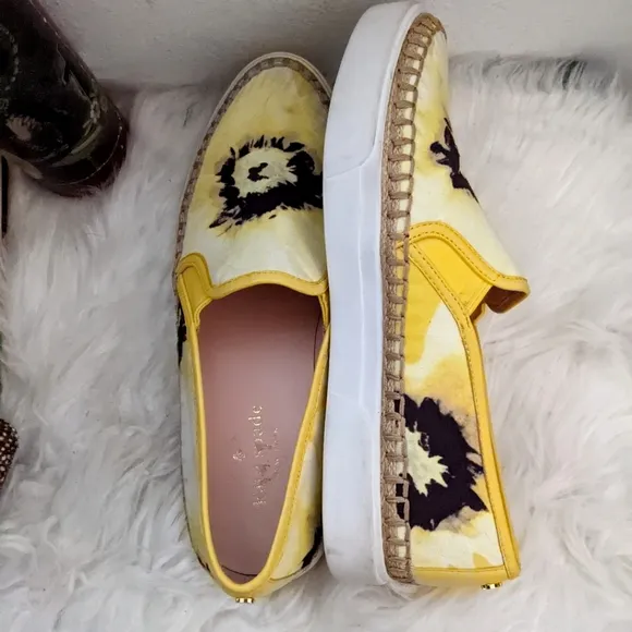 Kate Spade Tie Dye Espadrille Loafers Summer Shoes