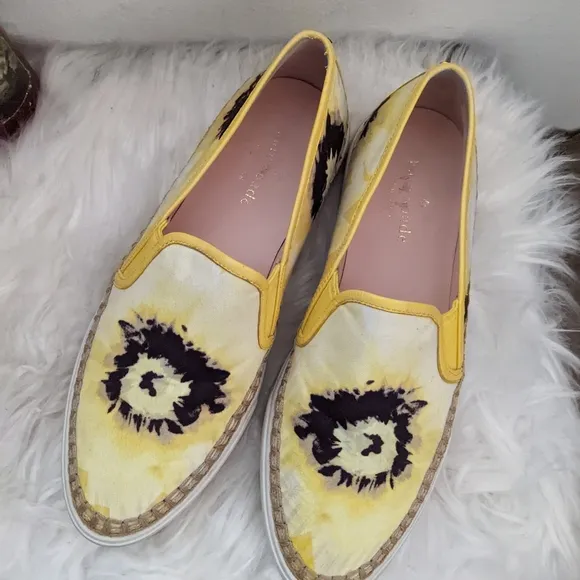 Kate Spade Tie Dye Espadrille Loafers Summer Shoes