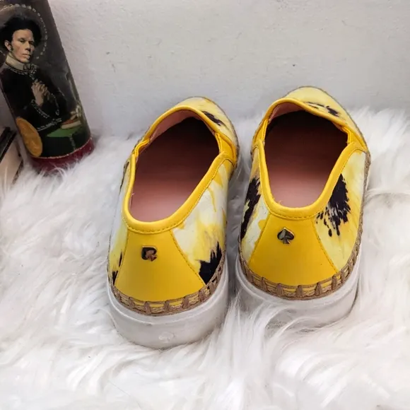 Kate Spade Tie Dye Espadrille Loafers Summer Shoes