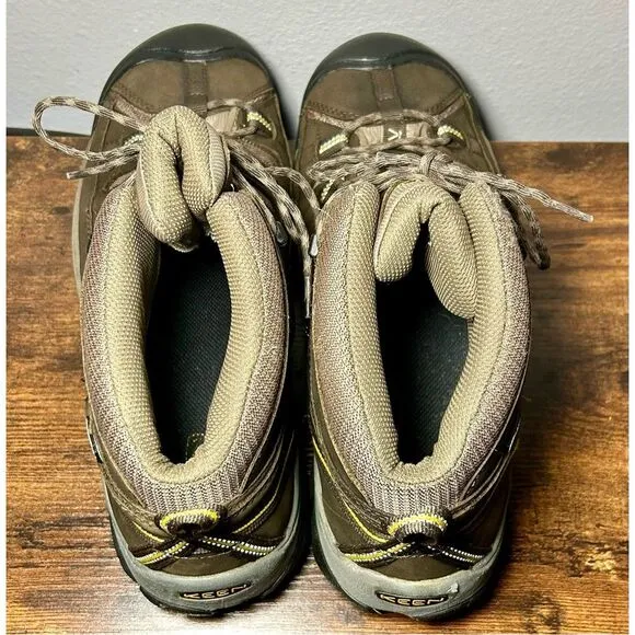 Keen Men's Targhee II Mid Waterproof Hiking Boots Brown Sz 13