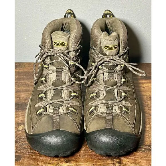 Keen Men's Targhee II Mid Waterproof Hiking Boots Brown Sz 13