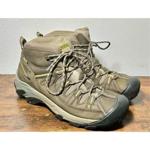 Keen Men's Targhee II Mid Waterproof Hiking Boots Brown Sz 13