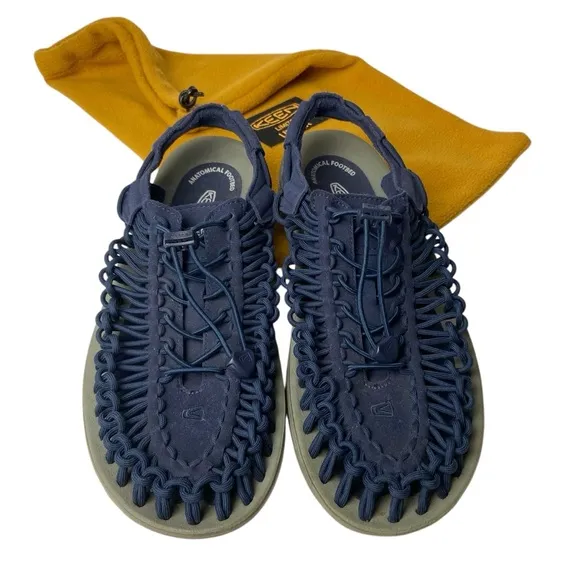 Keen Uneek Sandals Navy Sz 10