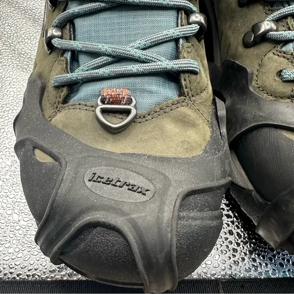 Keen Womens 9 Revel IV Mid Polar Hiking‎ Boots Waterproof Dry Warm Green Aqua