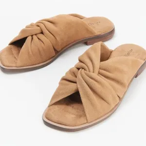 Kelsi Dagger Twist Leather Knot Sandals Size 6.5