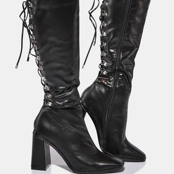 Koi Footwear THE ULTIMATE CORSET  Long Boots ( BRAND NEW !!!! )