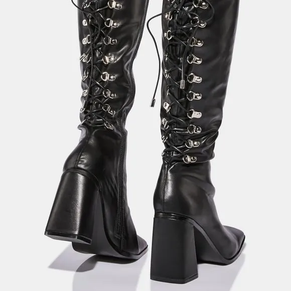 Koi Footwear THE ULTIMATE CORSET  Long Boots ( BRAND NEW !!!! )