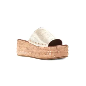 Kurt Geiger London Leather Studded Platform Sandal