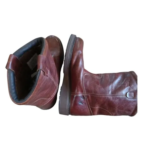LaCrosse Brown Leather Men Boots Classic Design Size 9D