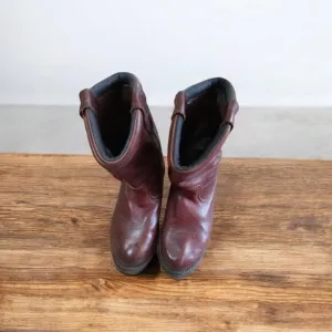 LaCrosse Brown Leather Men Boots Classic Design Size 9D