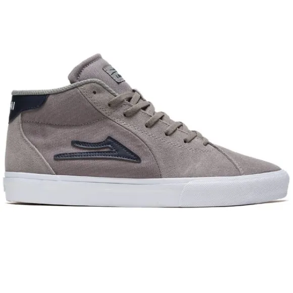 LAKAI | Men's Gray and Navy High-Top Sneakers 6 Skater Skateboard