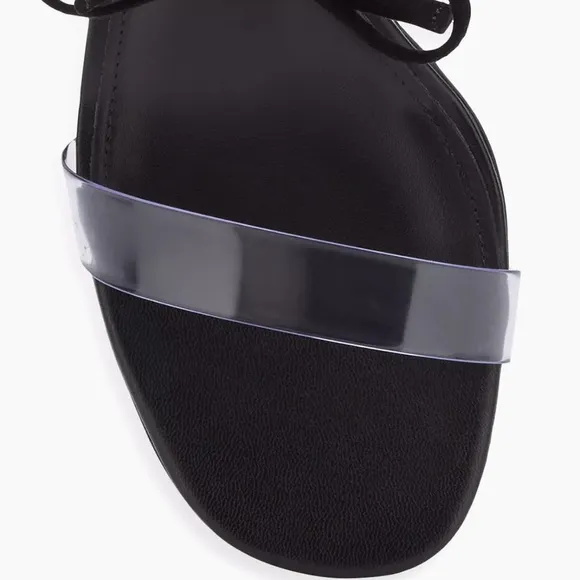 Larroudé - Disco Gloria Embellished Wrap Sandals