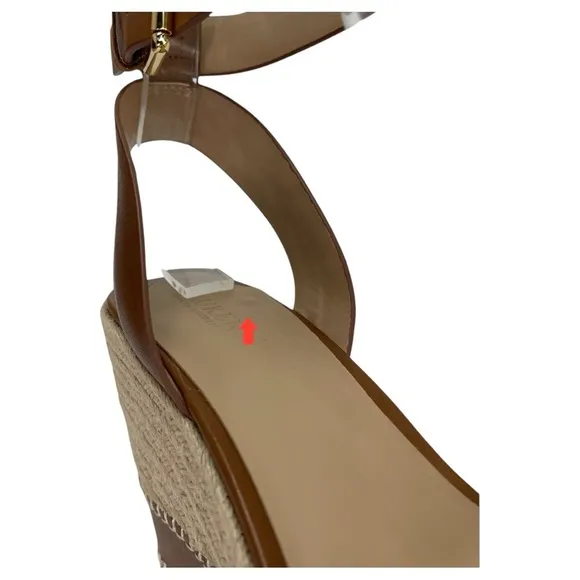 Lauren Ralph Lauren Hilarie Leather Womens Sandals Size 9.5M
