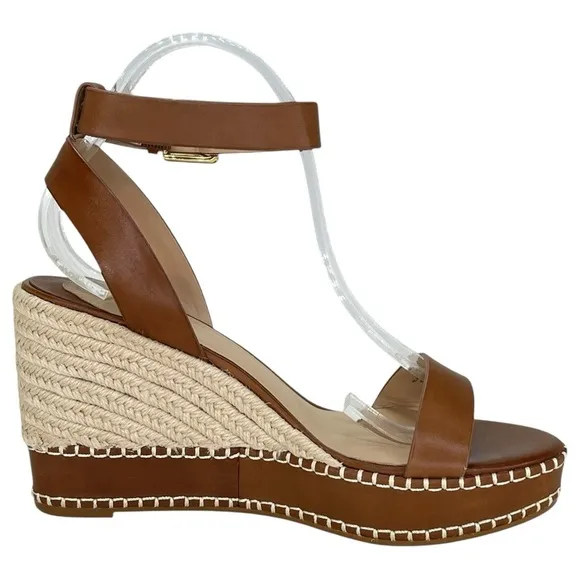 Lauren Ralph Lauren Hilarie Leather Womens Sandals Size 9.5M