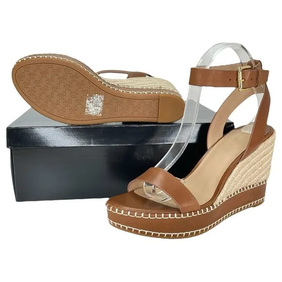 Lauren Ralph Lauren Hilarie Leather Womens Sandals Size 9.5M