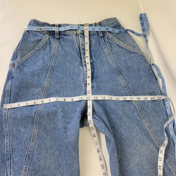 LEE Vintage High Waisted Jeans 100% Cotton Sz 12