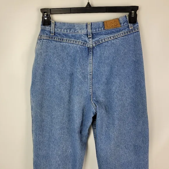 LEE Vintage High Waisted Jeans 100% Cotton Sz 12