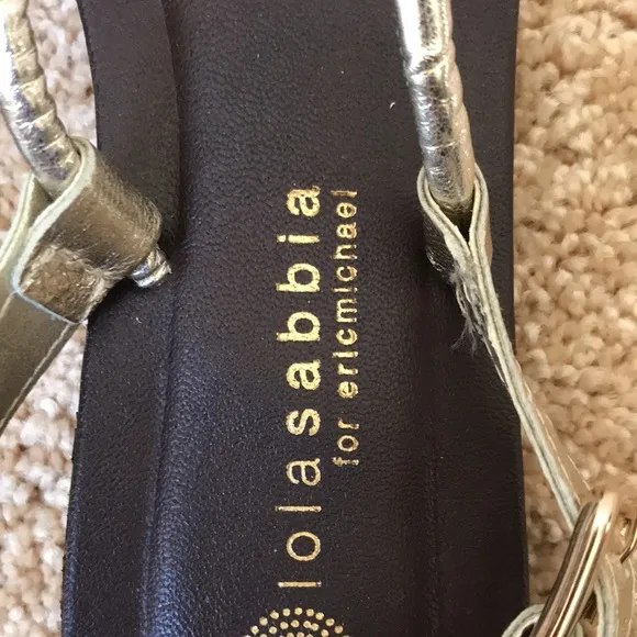 Lola Sabbia for Eric Michael SZ 39 Trisha sandals.