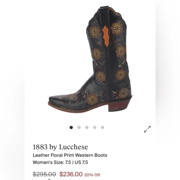 Lucchese 1883 Leather Detailing