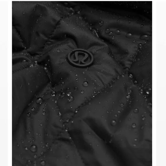 Lululemon Roam Far Wool Coat Heathered Black / Black - Size 8