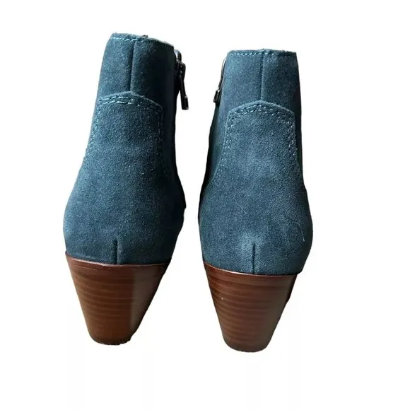 Madewell Gordon Western Boot Midnight Spruce Suede 9.5 M