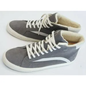 Madewell high top Sherpa sneakers unisex suede leather skater cozy warm winter