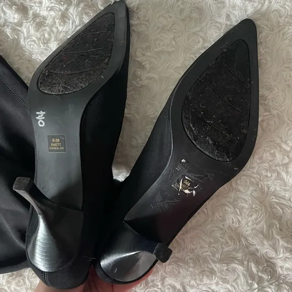 Madison Studio Pointed Toe High Heel Boots Sz 9.5
