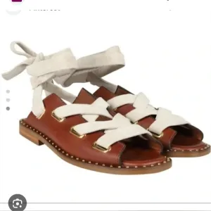 Maje Brown Gladiator Sandals