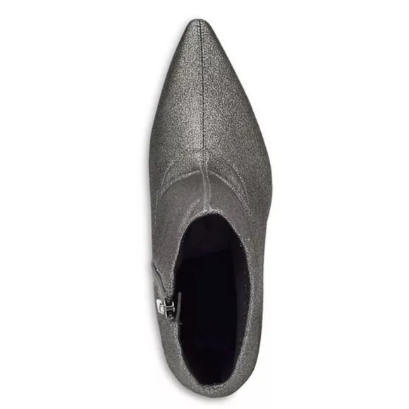 Marc Fisher Dark Grey Heeled shoe Boots with Stiletto Heel and Sleek Design
