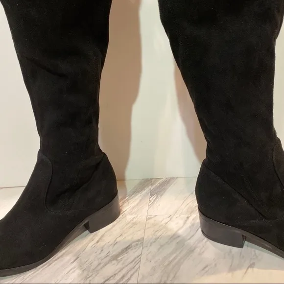 Marc Fisher Yuna Over The Knee Black Boots 5M